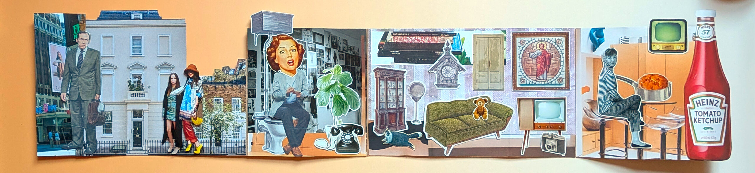 I THINK IN COLLAGES